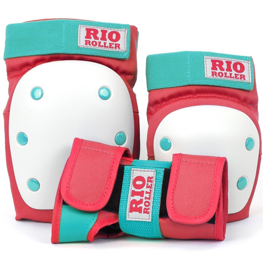 

Комплект защиты Rio Roller Triple Pad Set M red-mint RIO600-RM-M