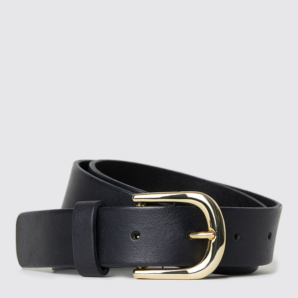 

Ремень женский кожаный H&M 2505-179950 92см Черный