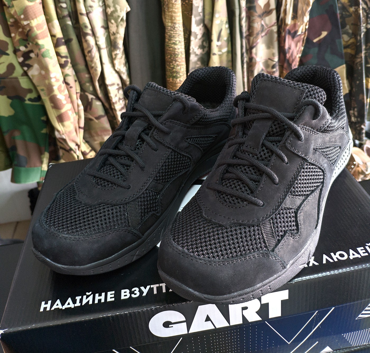 

Літні Кросівки GartShoes Step Lattice Black (Сітчасті) (GSZ-004-40)