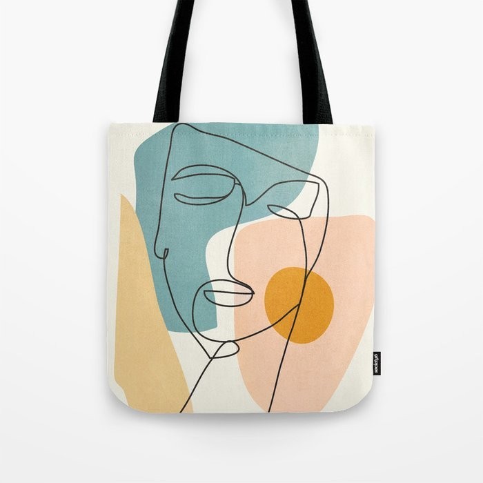 

Сумка Шоппер Риша Мясов Abstract Face 25 (sum-0039)