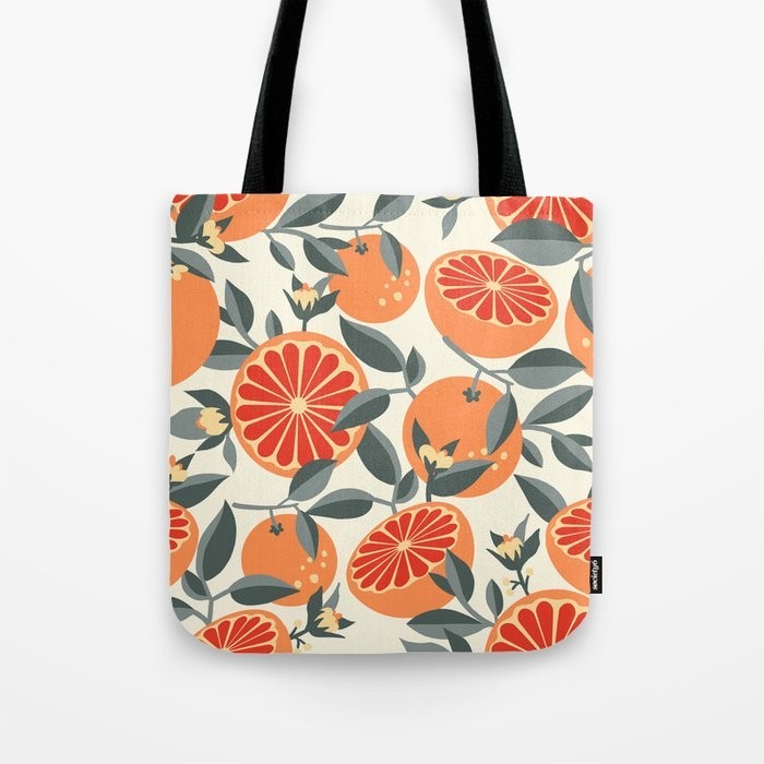 

Сумка Шоппер Риша Мясов Vintage Grapefruit Pattern (sum-0065)