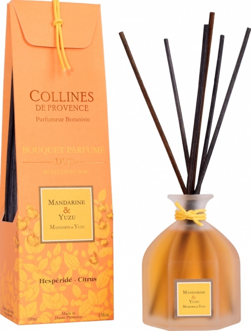 

Тростниковый диффузор Collines de Provence Мандарин и Юдзу 100 мл