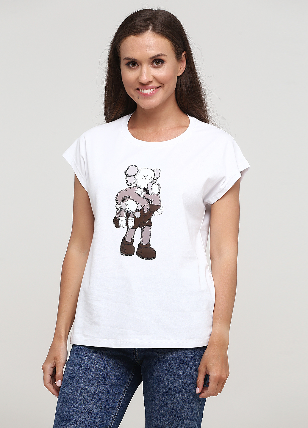 

Футболка "Only Women" (94-TSH-3-02-Fiona-white/kaws, Футболка "Only Women" (94-TSH-3-02-Fiona-white/kaws-XS)