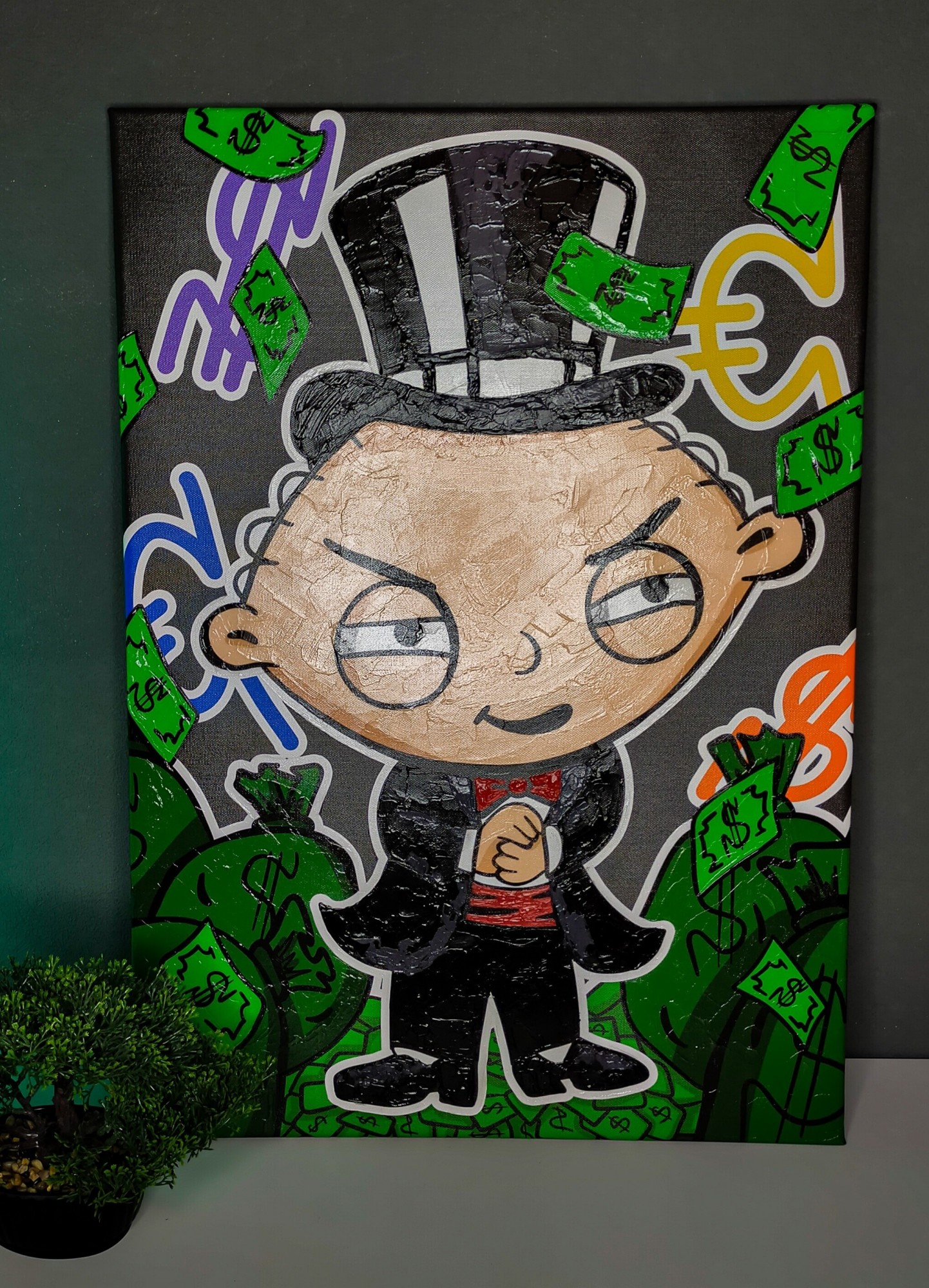 

Картина Xxnois Stewie Griffin.Success 120х90 см с покрытием акрилом STE01