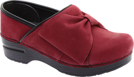 

Женские сабо Dansko Pro Bow Clog Wine Milled Nubuck 36