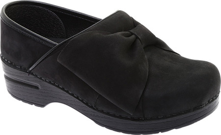 

Женские сабо Dansko Pro Bow Clog Black Milled Nubuck 42