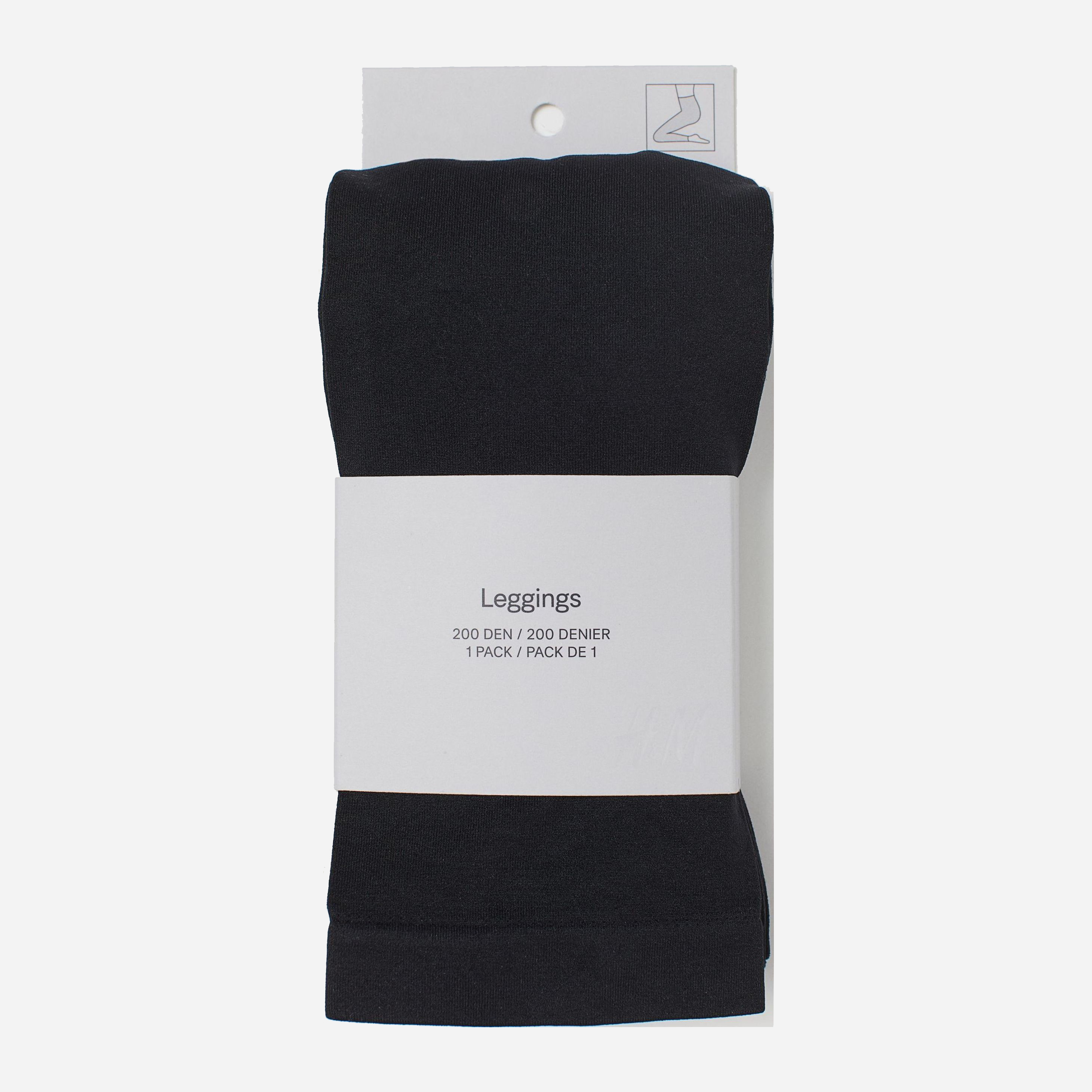 

Леггинсы H& 1467300RP6  Черные, Леггинсы H&M 1467300RP6 M Черные