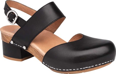 

Женские сандалии Dansko Malin Closed Toe Sandal Black Full Grain Leather 36
