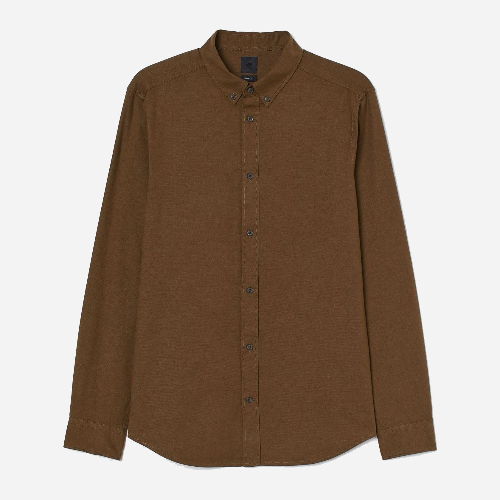 

Рубашка H&M 7333232sm L Хаки