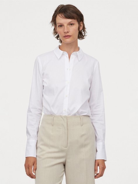 

Рубашка H&M 8509171dm 42 Белая