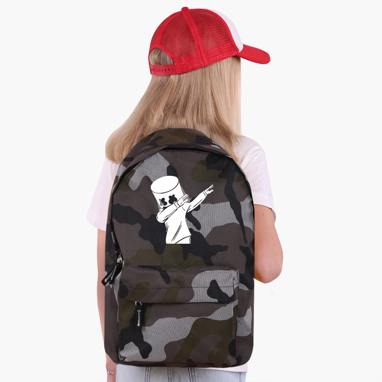 

Рюкзак детский Фортнайт Маршмелло (Fortnite Marshmello) (9263-1330) 17 л Камуфляж