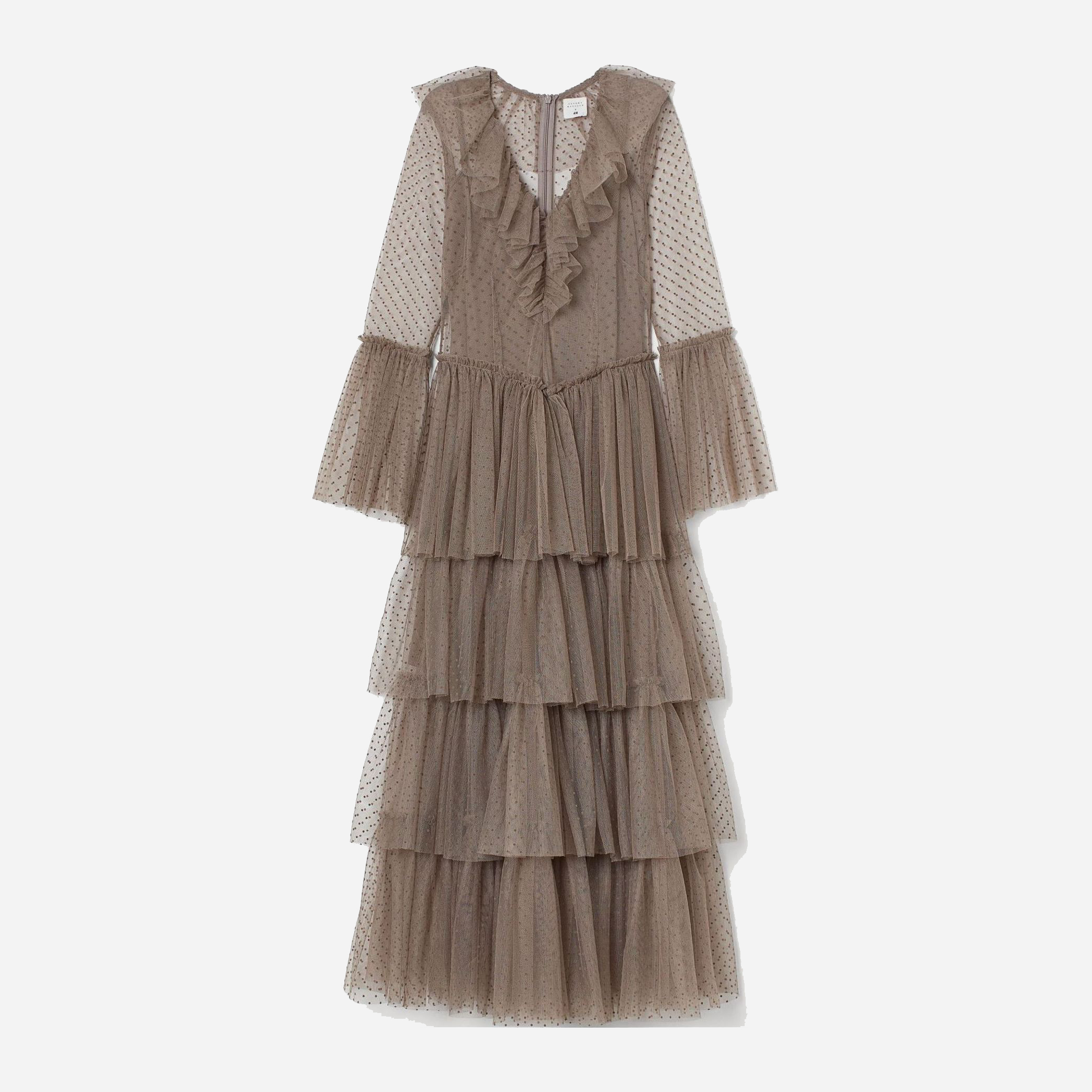 

Платье H&M 9042362dm 38 Кофейное