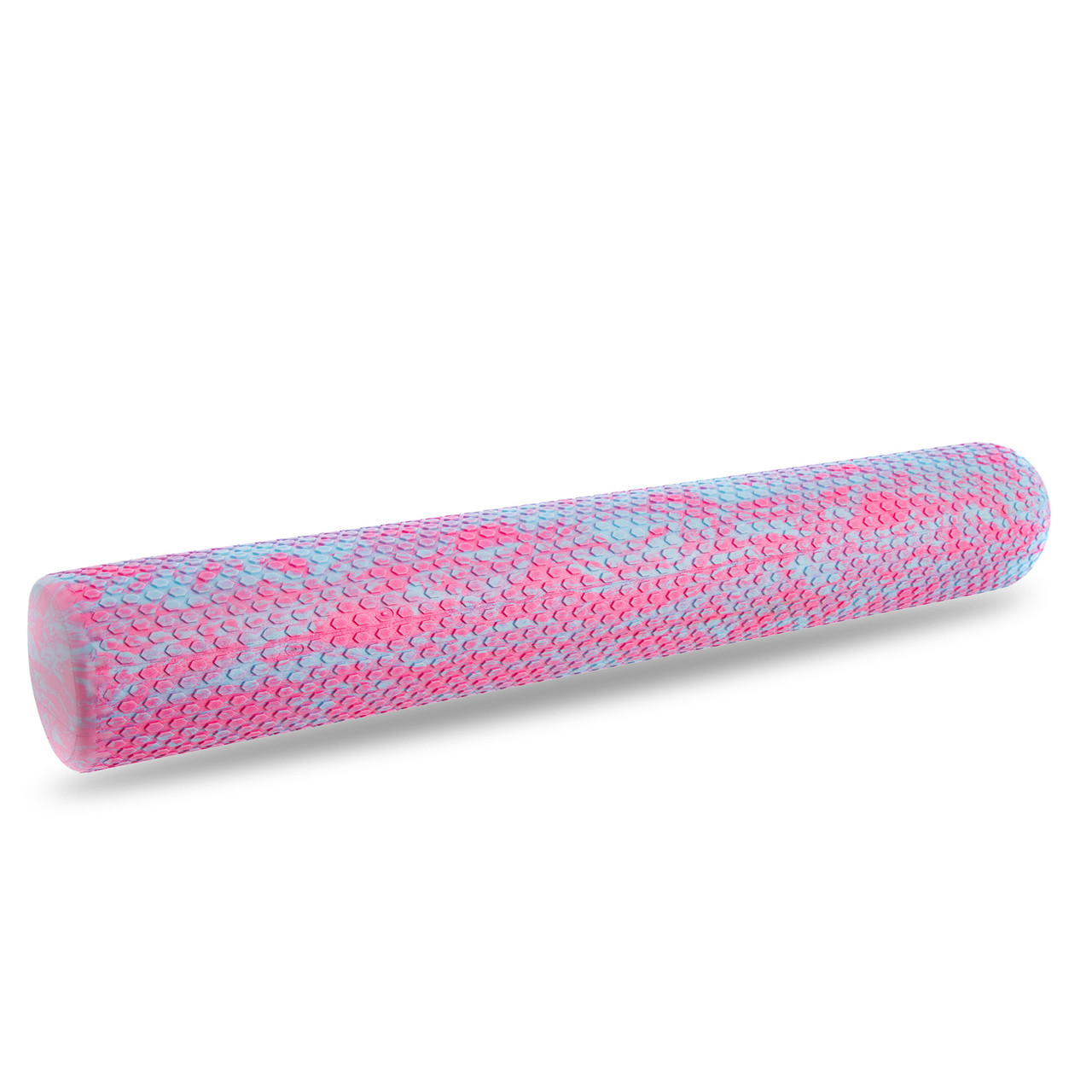 

Массажный ролик для рук и ног роллер Grid Roller Zelart 90x15 см FI-6982 Blue-Pink
