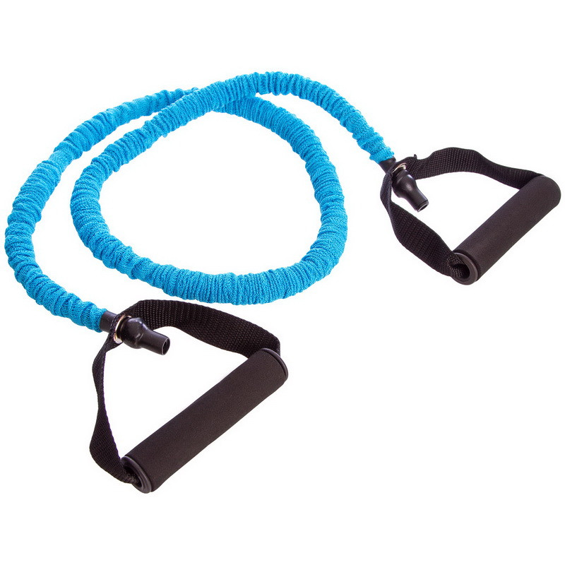 

Эспандер трубчатый с ручками в защитном рукаве Zelart My Fit 6502-B Blue