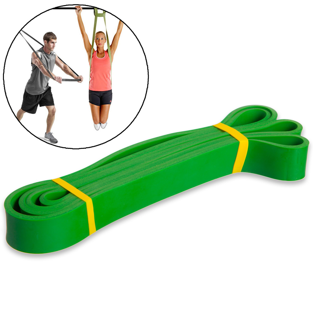 

Резина для фитнеса и подтягиваний Zelart Power Bands My Fit 0889-3 мощность M (нагрузка 16-39кг)