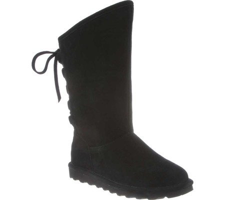 

Женские угги Bearpaw Phyllly Ghillie Lace Boot Black II Cow Suede 41