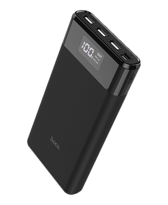 

Hoco Power Bank B35E Entourage 3USB 30000mAh Black