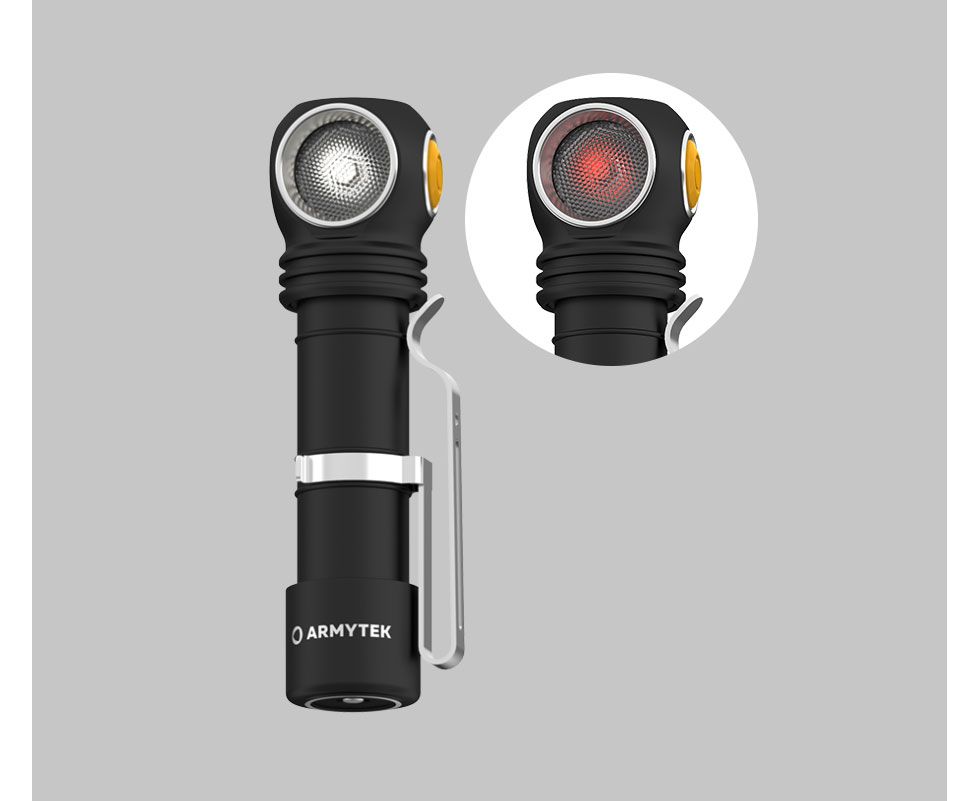 

Налобный фонарь Armytek Wizard C2 WR Magnet USB, Белый-красный свет