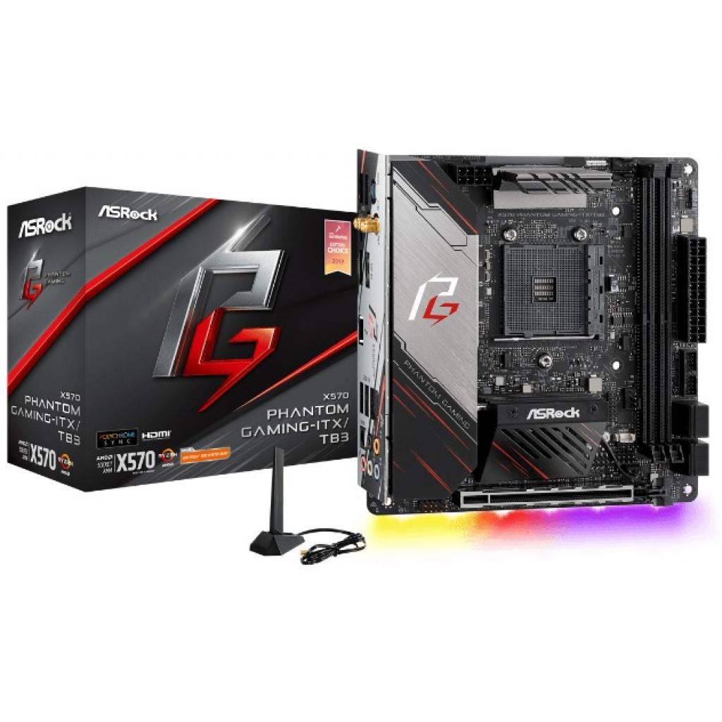 

Материнська плата ASRock X570 PHANTOM GAMING-ITX/TB3