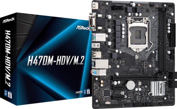 

Материнська плата ASRock H470M-HDV/M.2