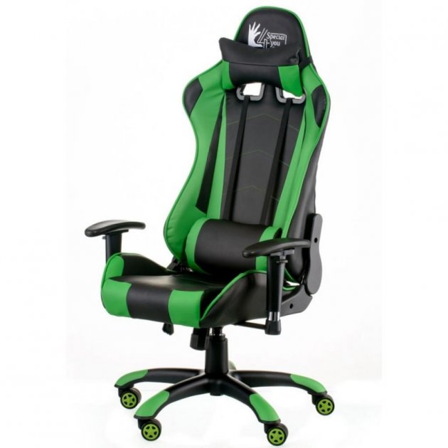 

Крісло ігрове Special4You ExtremeRace black/green