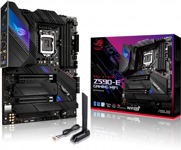 

Материнська плата ASUS ROG STRIX Z590-E GAMING WIFI
