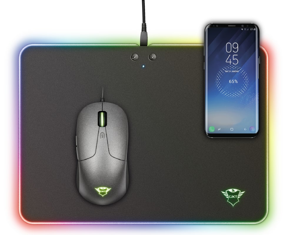 

TRUST GXT 750 Qlide RGB Gaming Mouse Pad with wireless charging (23184_TRUST)