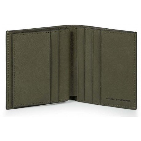

Кредитница Piquadro BK SQUARE/Green PP1518B3R_VE зеленый