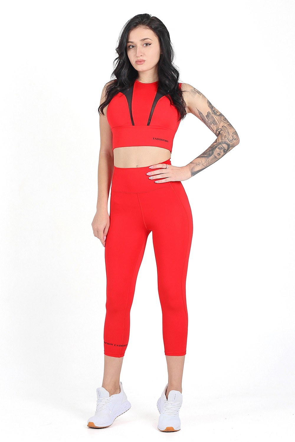 

Костюм женский спортивный Endorphin Super Fit Pro S Красный 8021