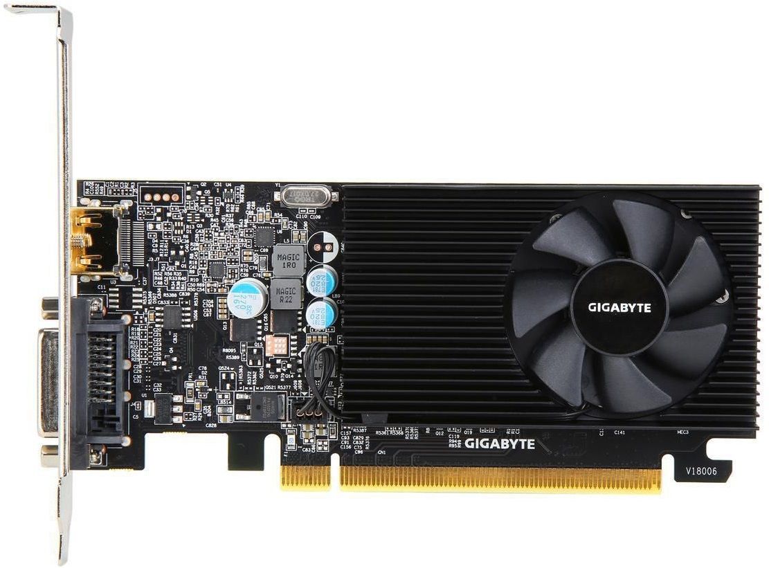 

Gigabyte GeForce GT1030 2GB DDR4 low profile silent