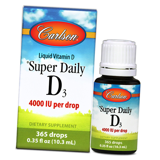 

Витамин Д жидкий, Super Daily D3 4000, Carlson Labs 10мл (36353065)