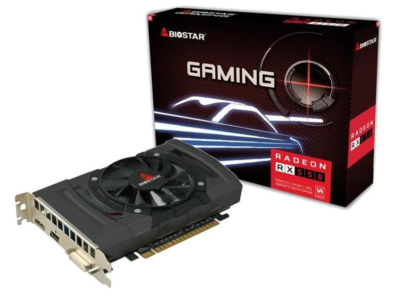 

Biostar Radeon RX 550 2GB DDR5 128 Bit DVI-HDMI-DP