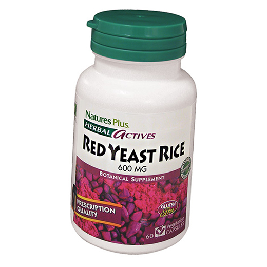 

Red Yeast Rice Caps Nature's Plus 60вегкапс (71375014)