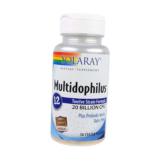 

Multidophilus 12 20 Billion Solaray 50вегкапс (69411001)