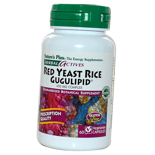 

Red Yeast Rice Gugulipide Nature's Plus 60вегкапс (71375017)