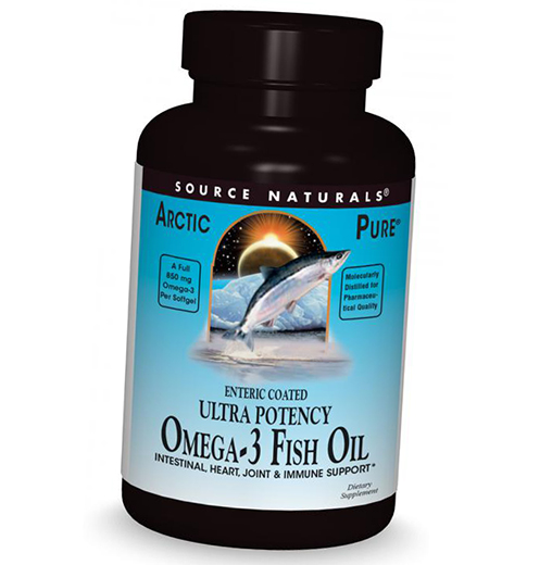 

Ultra Potency Omega-3 Fish Oil Source Naturals 120гелкапс (67355008)