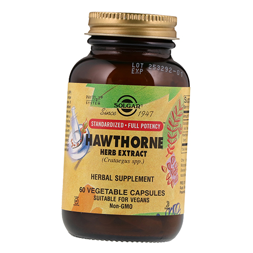

Hawthorne Herb Extract Solgar 60вегкапс (71313007)
