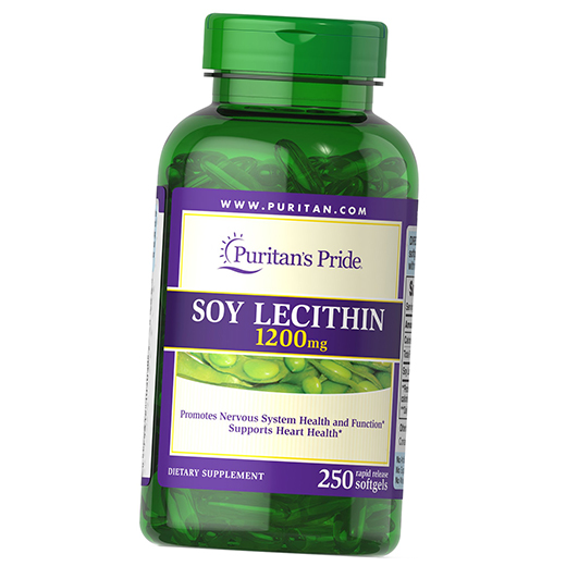 

Соевый Лецитин, Soy Lecithin 1325, Puritan's Pride 250гелкапс (72367005)