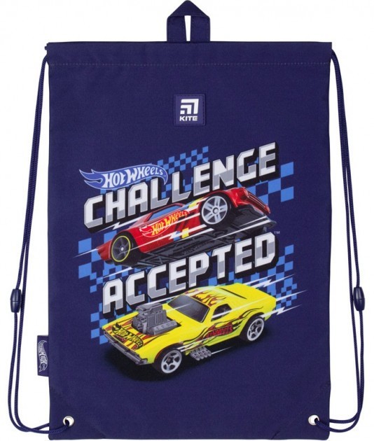 

Сумка для обуви Kite Education Hot Wheels 46x33 см Синяя (HW20-600M-2)