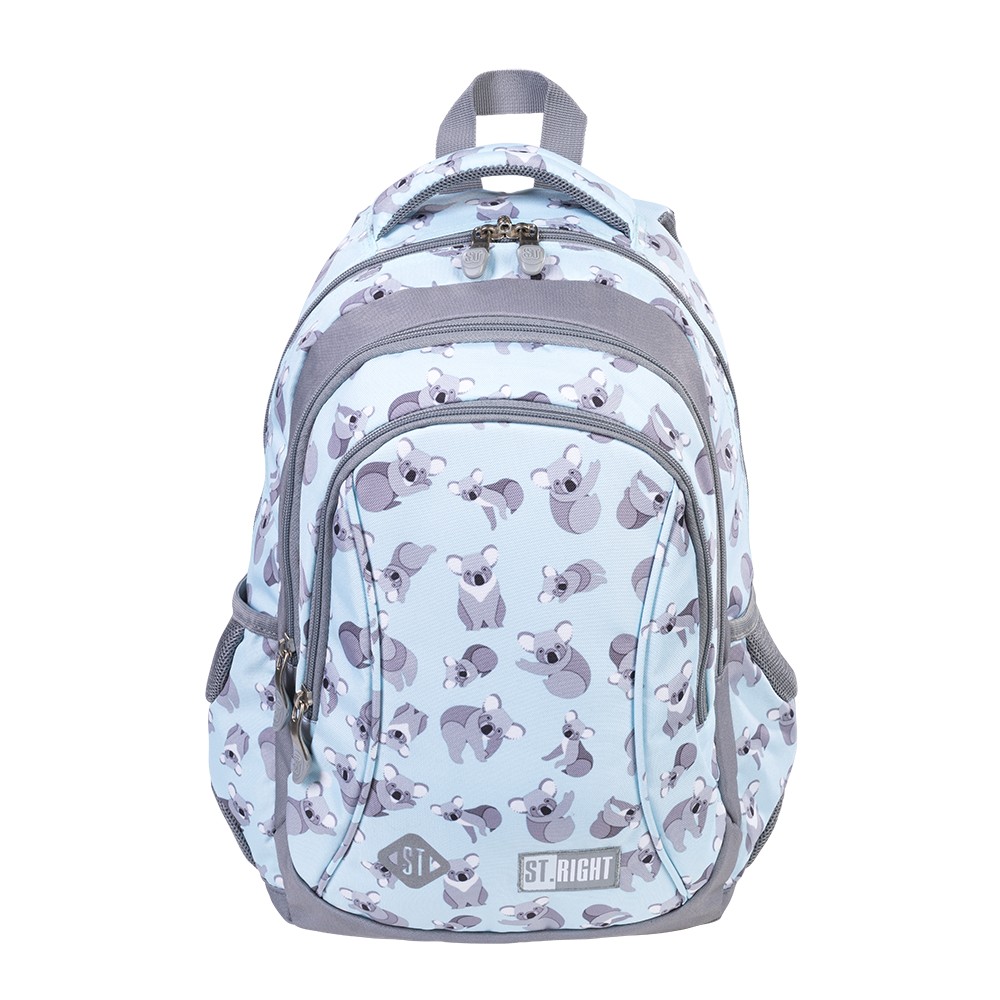 

Рюкзак школьный ST.RIGHT BP26 Coala Mint 650 г 39x27x17 см 20 л Бирюзовый