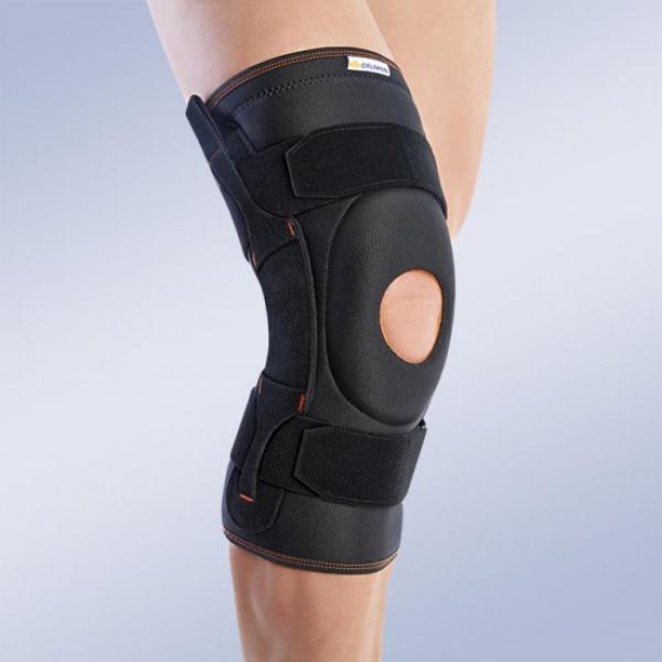 

Наколенник с боковыми вставками и полицентрическим шарниром Orliman 3-Tex S 7104