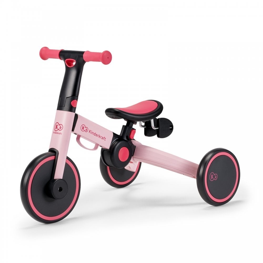 

Трехколесный велосипед 3 в 1 Kinderkraft 4TRIKE Candy Pink