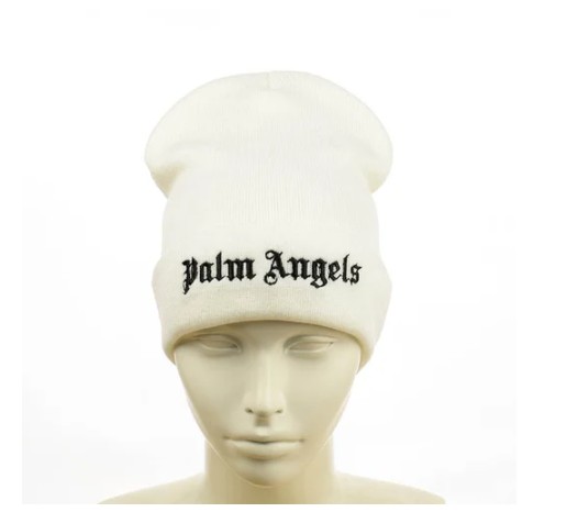 

Шапка "Palm Angels" Вышивка, размер универсальный, белая (404)