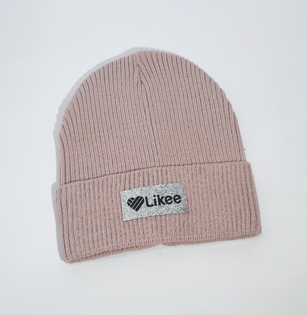 

Шапка Hip Hop Shop Likee 55-59 см ,бледно-розовая (514)