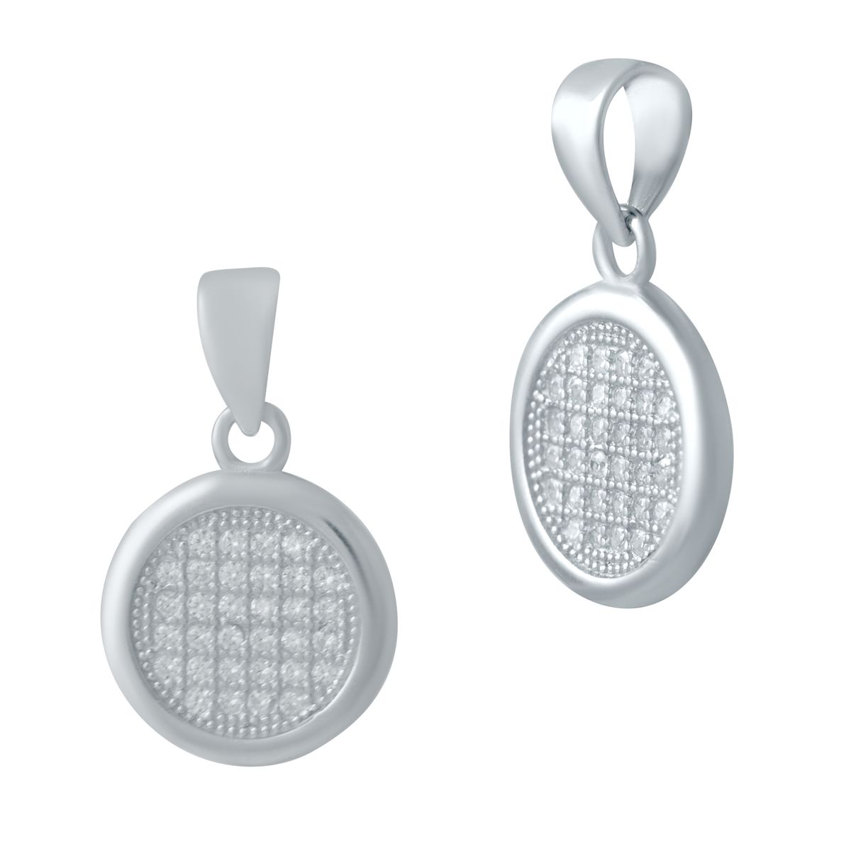 

Серебряная подвеска SilverLine с фианитами