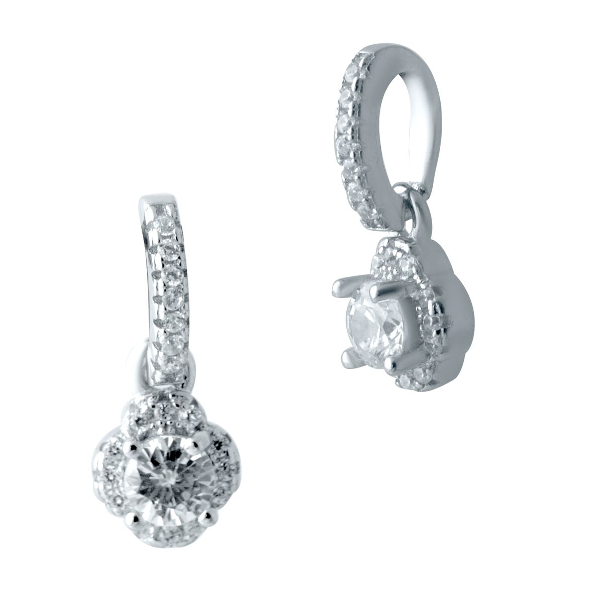 

Серебряная подвеска SilverLine с фианитами
