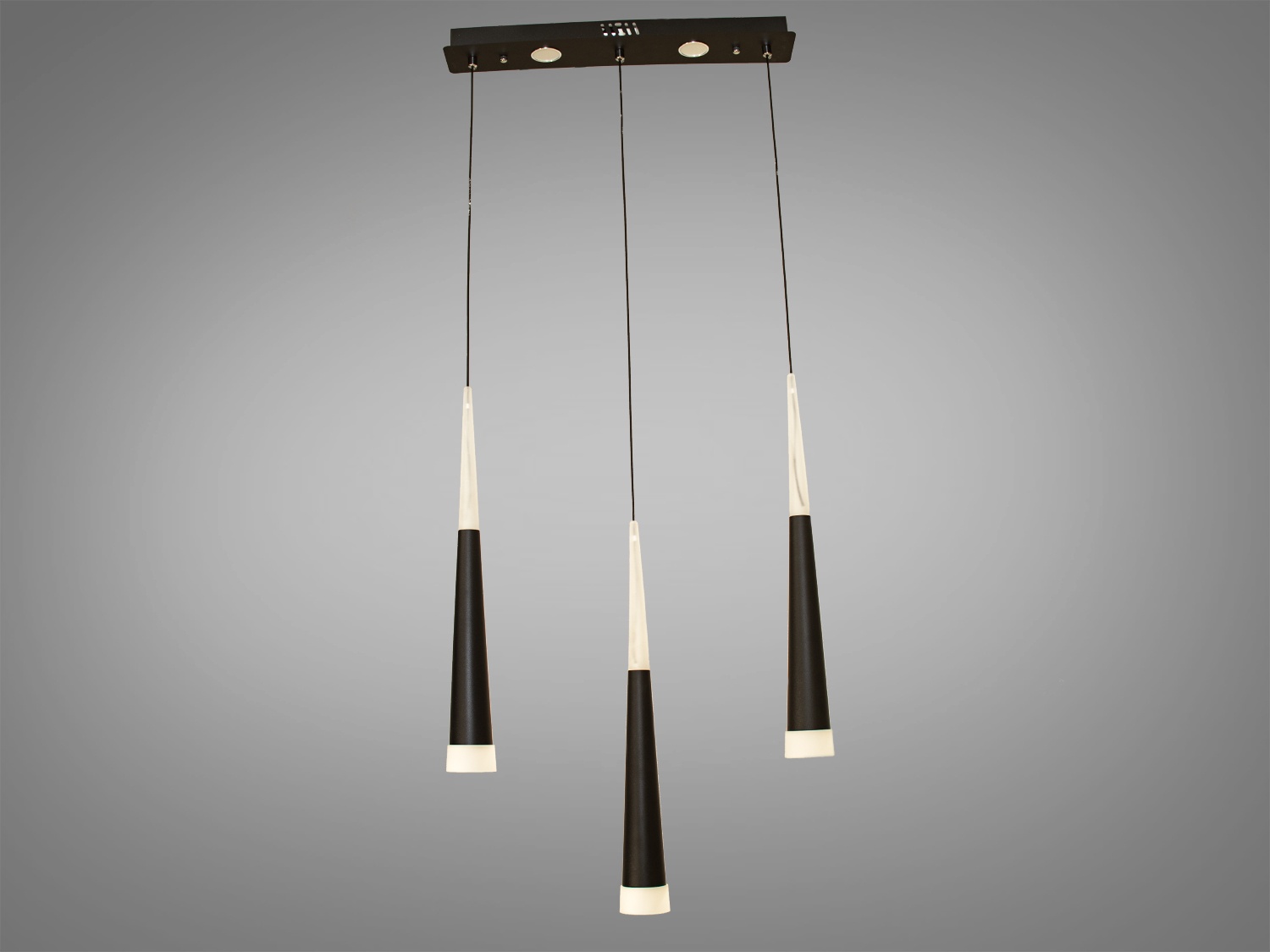 

Потолочный LED светильник с пультом ECOLED 1003/3BK