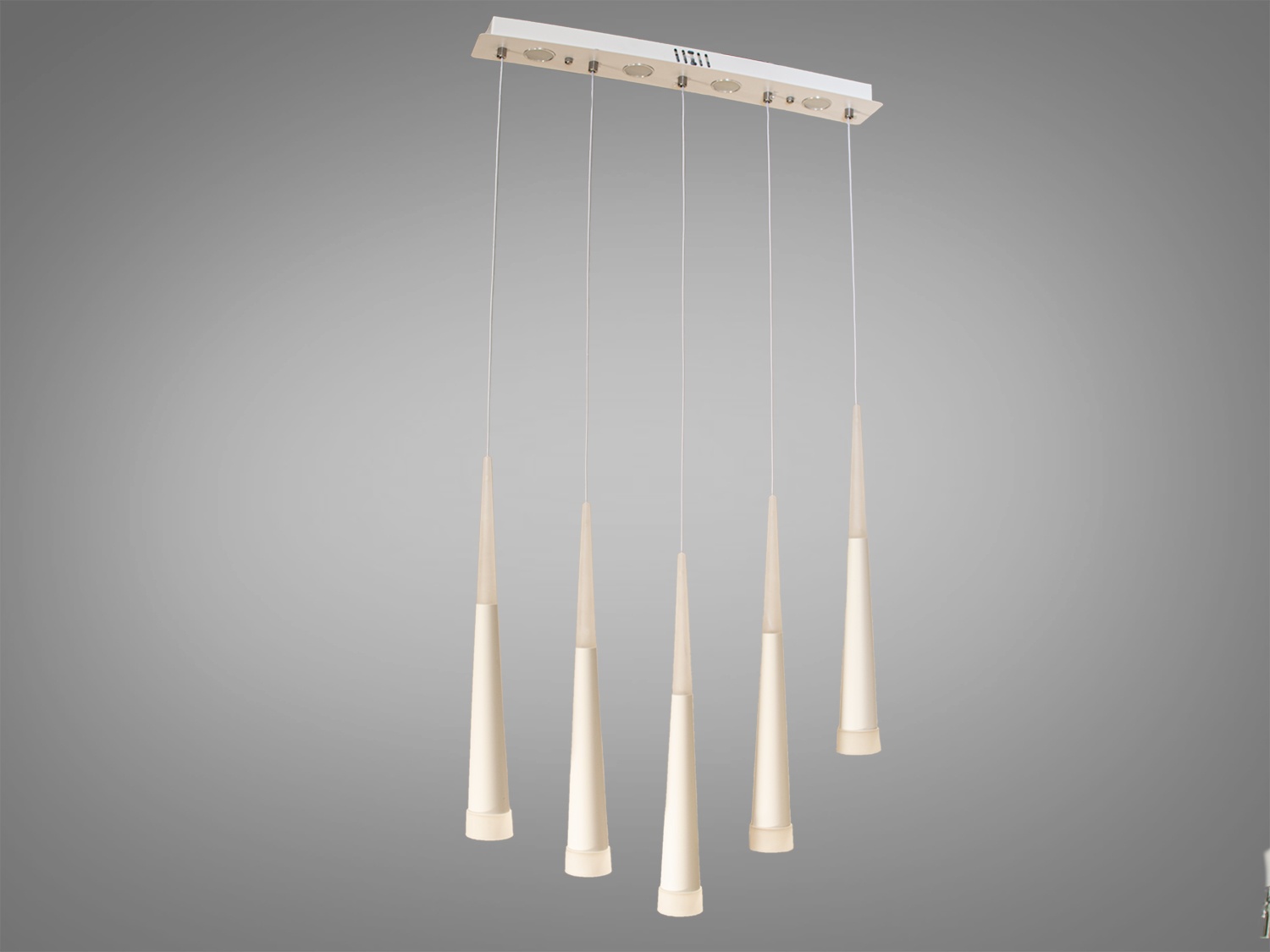

Потолочный LED светильник с пультом ECOLED 1003/5BK