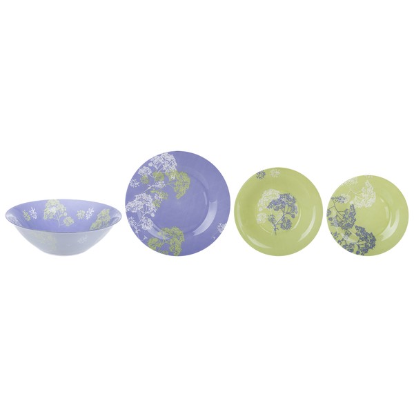 

Столовый сервиз Luminarc Purple Mix&Mat 19 предметов N4651