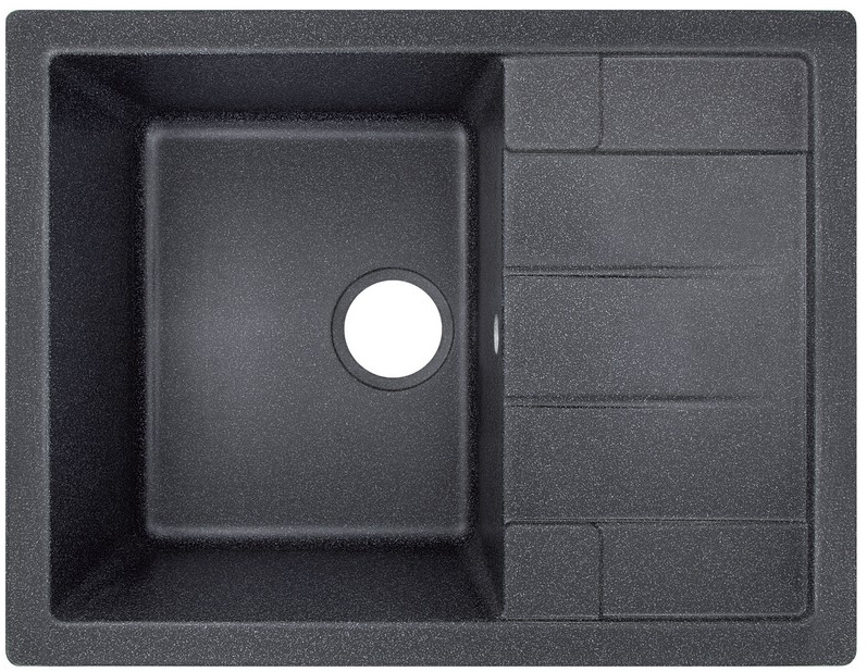 

Кухонная мойка гранитная LIDZ 650x500/200 BLA-03 (LIDZBLA03650500200) Черный